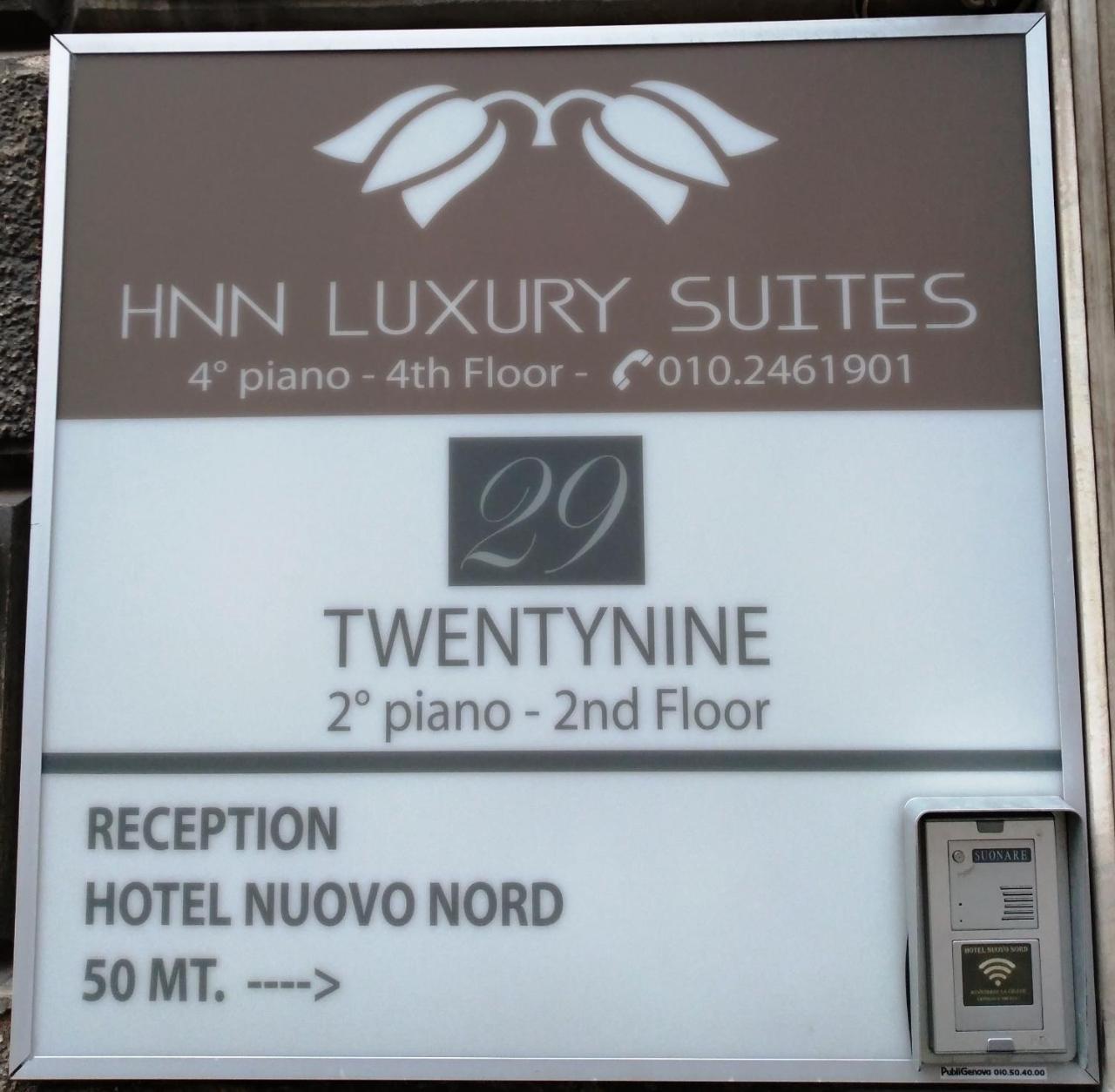Hotel Twenty Nine Genoa Exterior photo